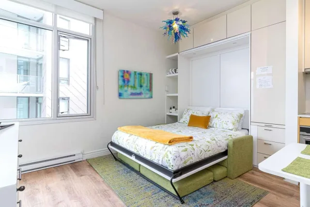 Modern Waterfront Microloft Studio in Downtown Victoria